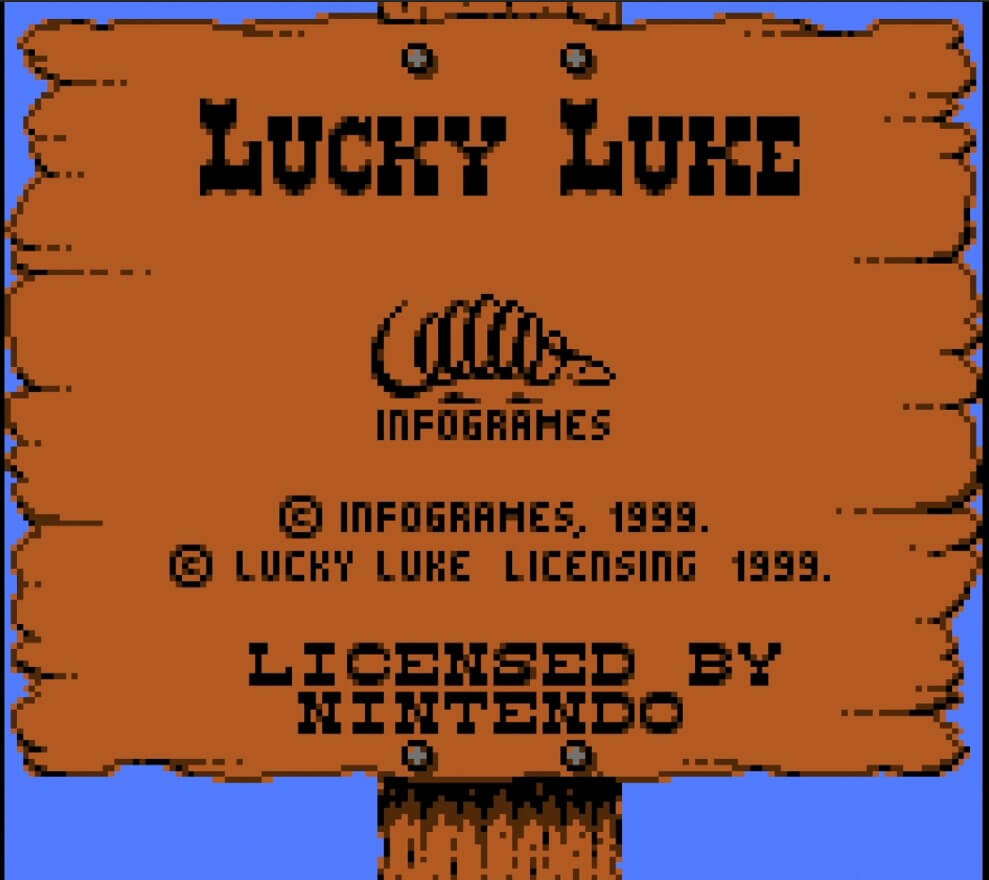 Lucky Luke - геймплей игры Game Boy Color